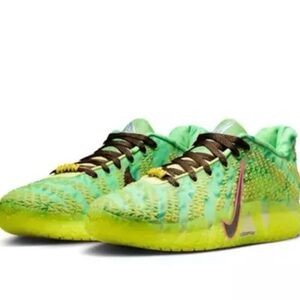 Nike Green and Yellow Basketball Ja 3